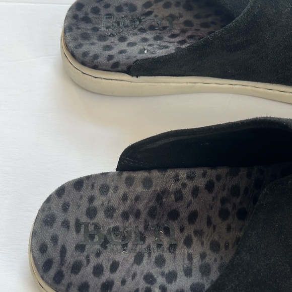 Born Zen Mule Shoe Suede Black and White size 10 - Picture 5 of 15